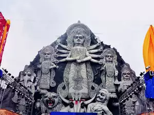  88-feet Durga idol at Kolkata’s Deshapriya Park finds place in Limca Book of Records