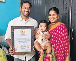  Andhra’s four-month-old baby is now a world record holder