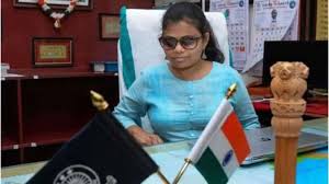  First visually challenged Indian Administrative Service officer