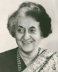  The first woman Prime Minister – Mrs Indira Gandhi