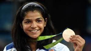  First Woman to Win a Medal in Wrestling – Sakshi Malik won Bronze in the 2016 Summer Olympics