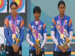  “India’s Women’s Compound Archery Team Achieves Historic World No. 1 Ranking in 2018”