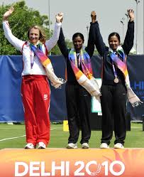  “India Dominates Archery at 2010 Commonwealth Games with 3 Golds, 1 Silver, and 4 Bronze Medals”