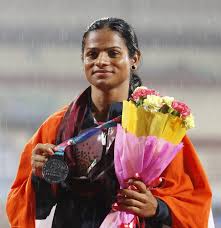  “Dutee Chand Makes History with Gold in 100m at World Universiade, First Indian to Win Global Championship Gold”