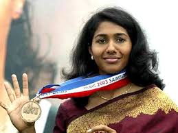 “Anju Bobby George and Neelam J. Singh Shine with Medals at 2002 Commonwealth Games in Manchester”