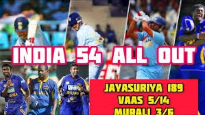  Sharjah Shock: India’s Humiliating 54-Run Collapse Against Sri Lanka in 2000