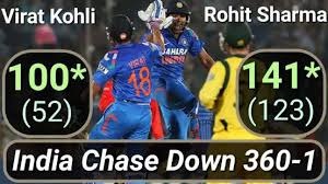  “India’s Record-Breaking Run Chase: 362/1 to Over come Australia’s 359/5 in Jaipur, 2013”