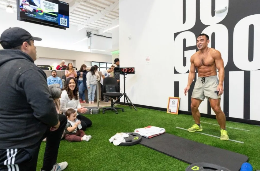  “Maj. Tommy Vu Sets World Record for Most Chest-to-Ground Burpees in One Hour”