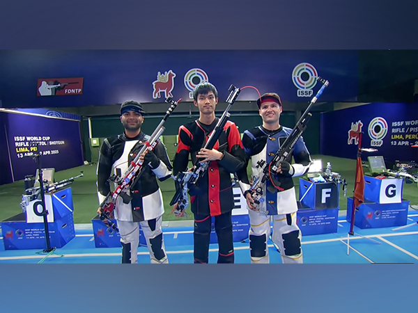  “Arjun Babuta Claims Silver Behind Olympic Champion Sheng Lihao in Thrilling Shooting Finale”
