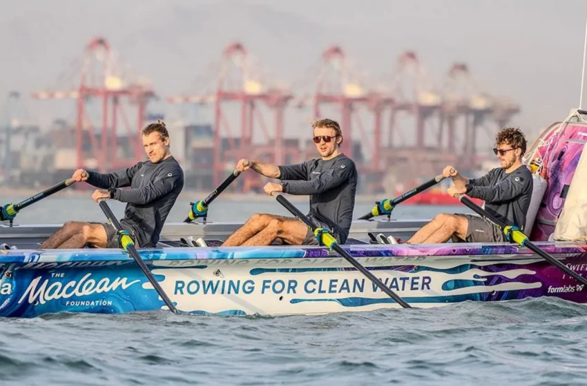  “Brothers Set Sail on 14,000km Pacific Rowing Adventure to Break World Record”