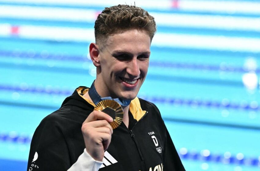  “German Swimmer Lukas Maertens Shatters 400m Freestyle World Record”