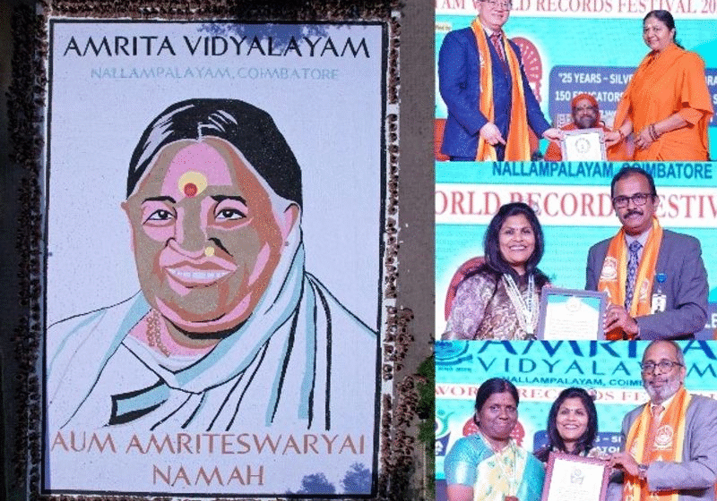  “Shaping the Future: Amrita Vidyalayam’s Elite World Records Festival 2025 Sets the Stage for Excellence”