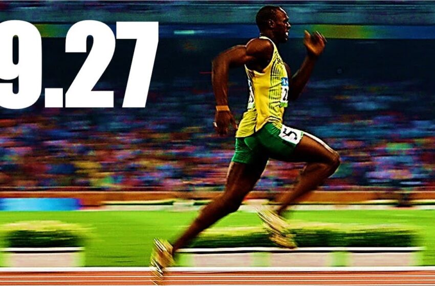  “Usain Bolt: The Fastest Man Alive with an Unbreakable 100m World Record”