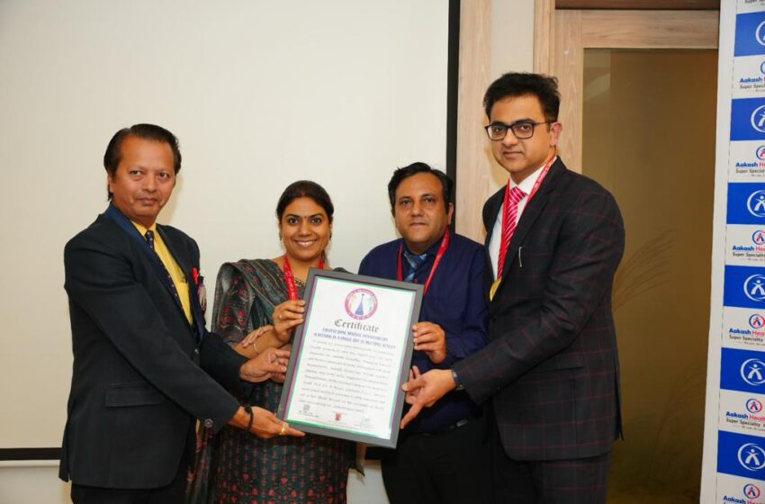  World Record Set for Largest Single-Day Bone Mineral Density Screening in Delhi