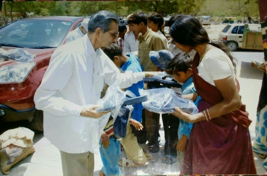  Arun Harshadray Buch Distributes Over 2.5 Lakh Pairs of Chappals to the Needy Across Gujarat