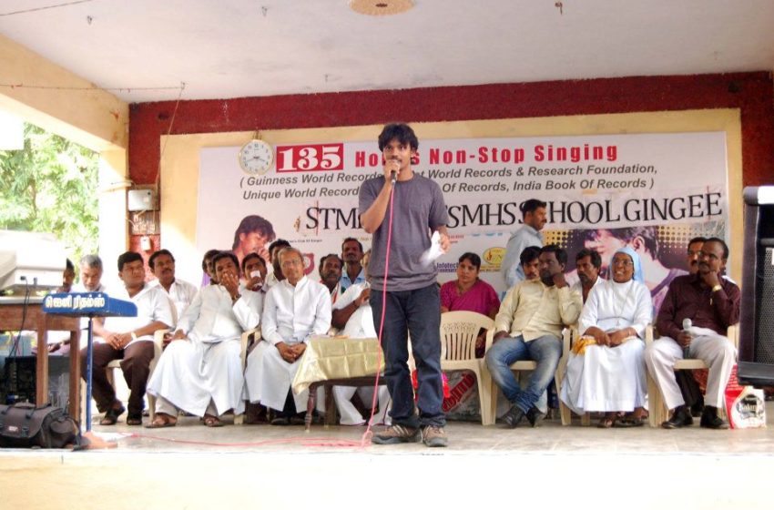  B. Rahiman Sets Record with 135-Hour Nonstop Multilingual Singing Marathon in Tamil Nadu