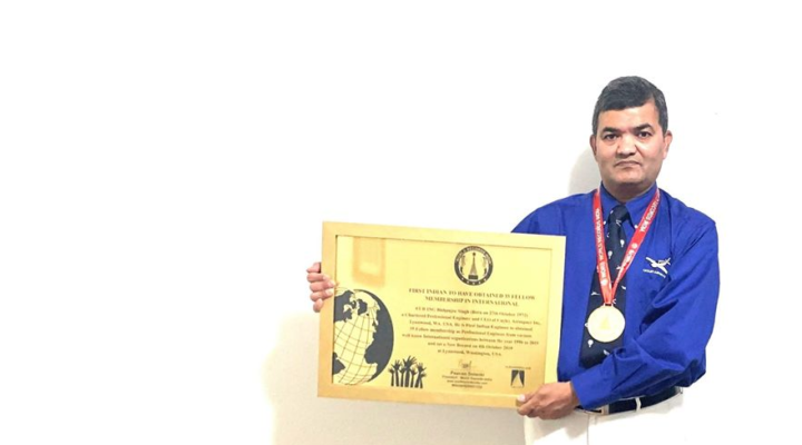  First Indian Engineer to Earn 35 Fellow Memberships from International Professional Bodies