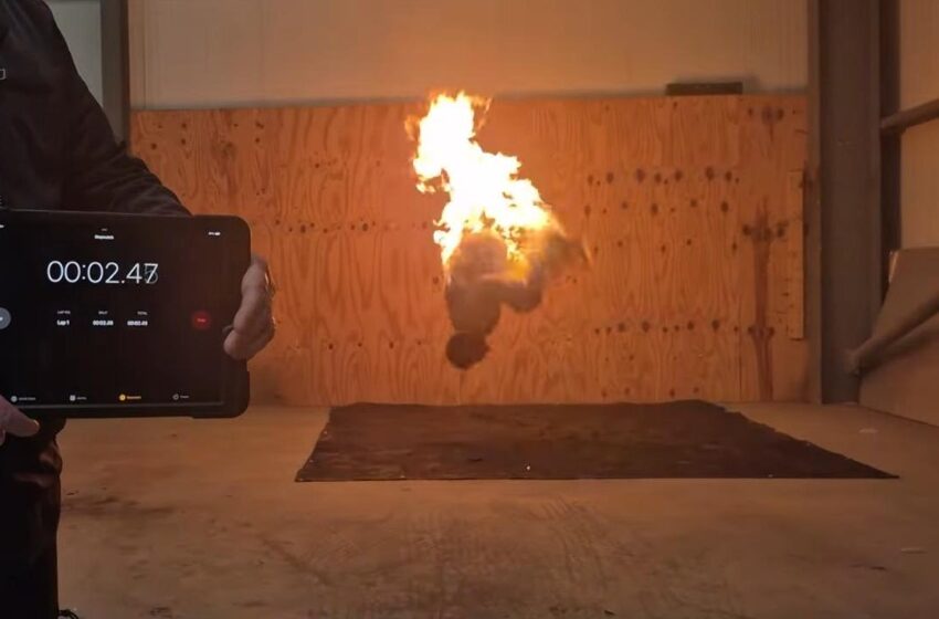  “Daredevil Sets Guinness World Record with Fiery Backflip Stunt”