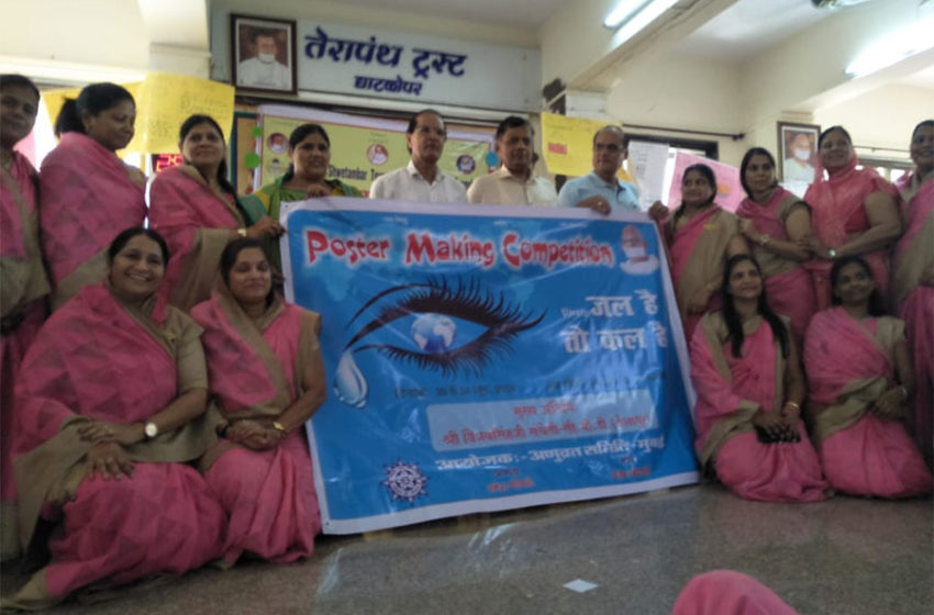  Record-Breaking Largest Poster Making Competition to Save Water Held in Mumbai