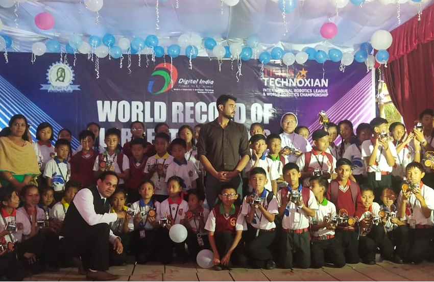  AICRA Sets World Record with India’s Largest Robotic Training Program