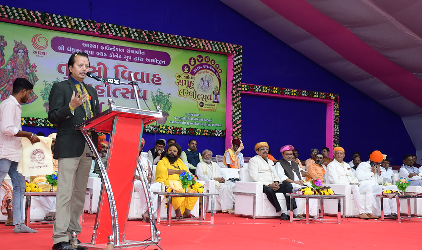  Dhandhuka Sets World Record with Longest Car Rally for Tulsi Vivah Procession