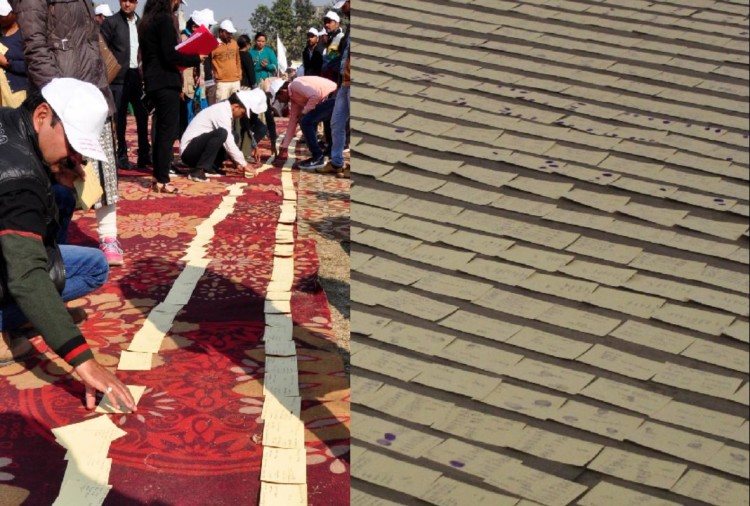  Saharanpur Sets World Record with 25,000 Postcard Chain to Promote Clean India Campaign