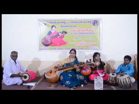  Smt. Pappu Padma Prasanna Kumar Sets Record with 108-Minute Navagraha Keerthanas Performance