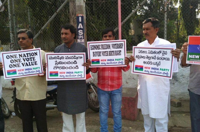  Social Activist Nandikanti Sai Kumar Writes 302 Letters to Central Government for Social Reform