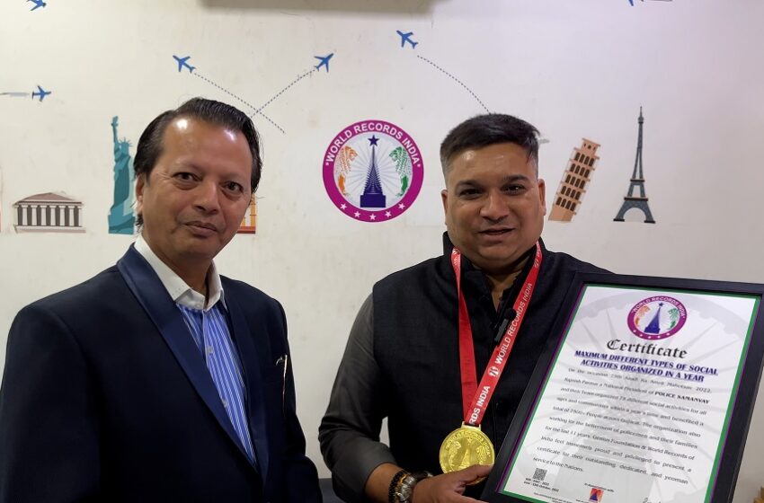  “Record for Most Diverse Social Activities Conducted in a Single Year”