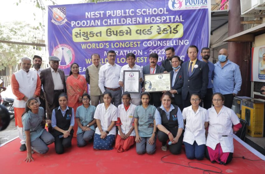  Mass Pediatric Health Camp Sets World Record with Over 1,830 Children Checked in a Day