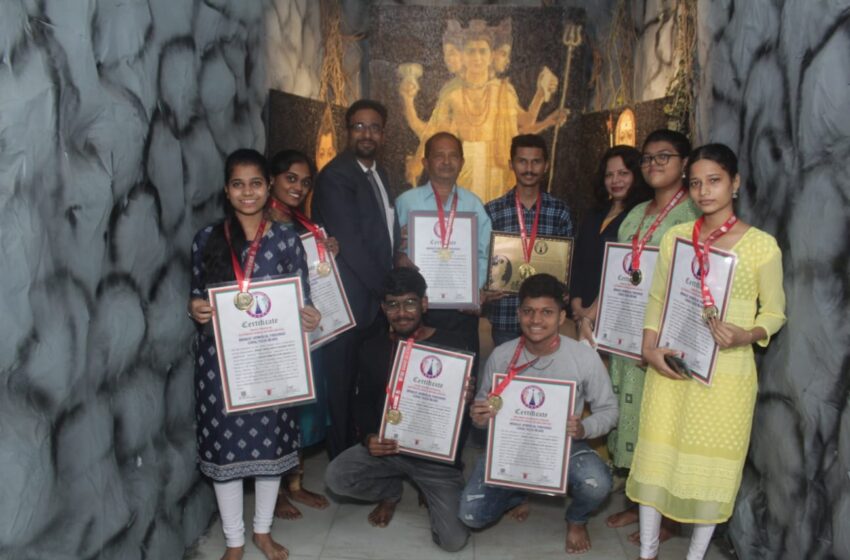  World Record Set with Largest Tulsi Bead Paintings on Datta Jayanti 2021 in Mumbai