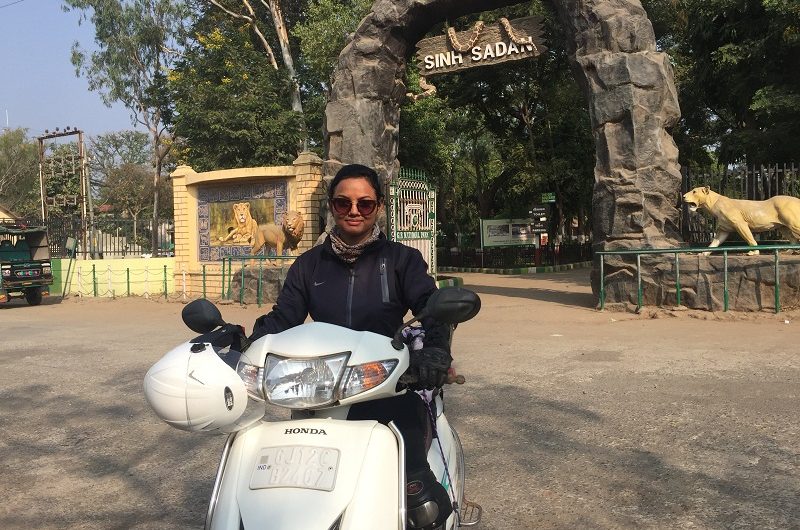  Vaishali Varsani’s 2100 km Solo Activa Scooter Journey for Road Safety Awareness