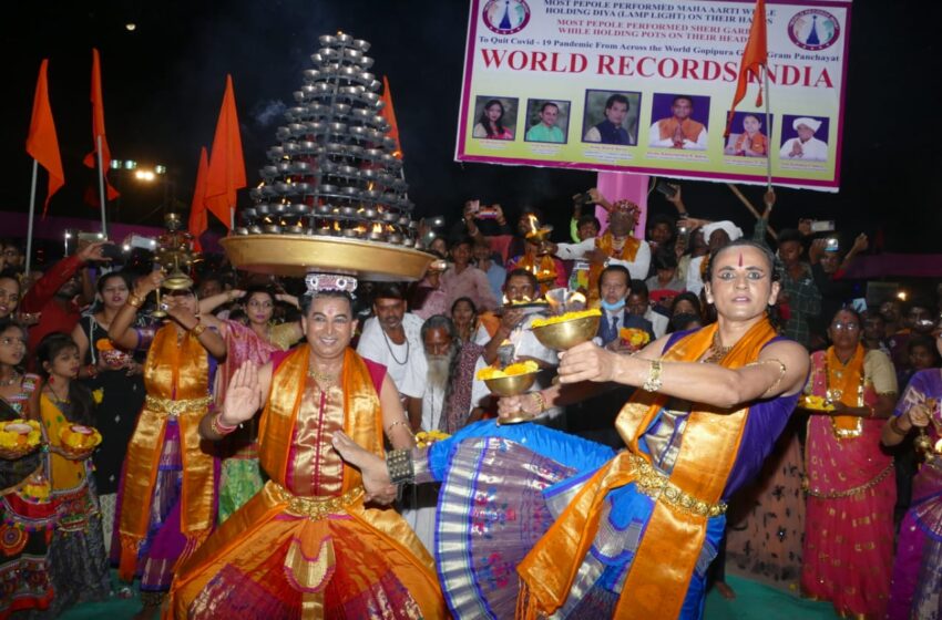  500+ Girls and Women Perform Sheri Garba with Pots, Setting World Record in Gujarat