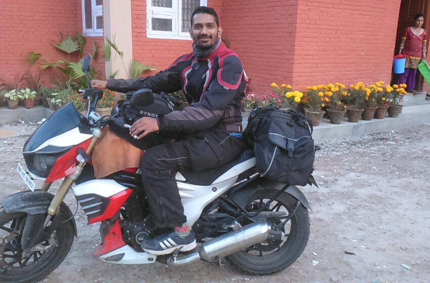  “Record-Breaking Most Transnation Motorcycle Expedition Completed by Yogesh Chavan”