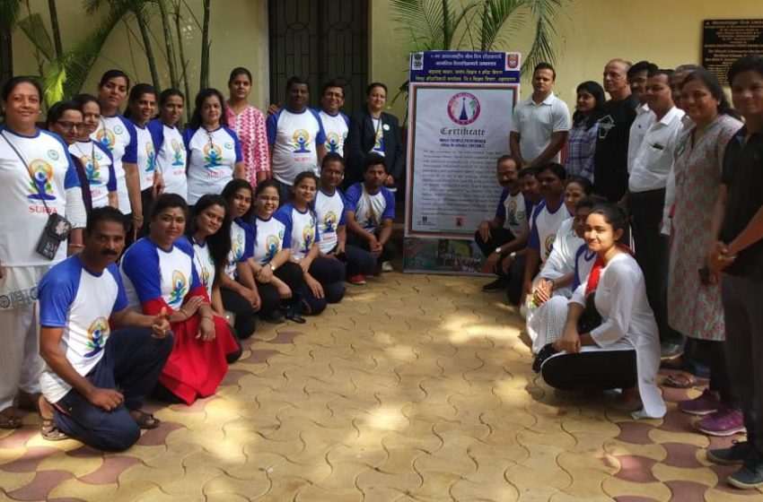  Most People Perform Yoga in a Single District: Ahmednagar Sets New Record