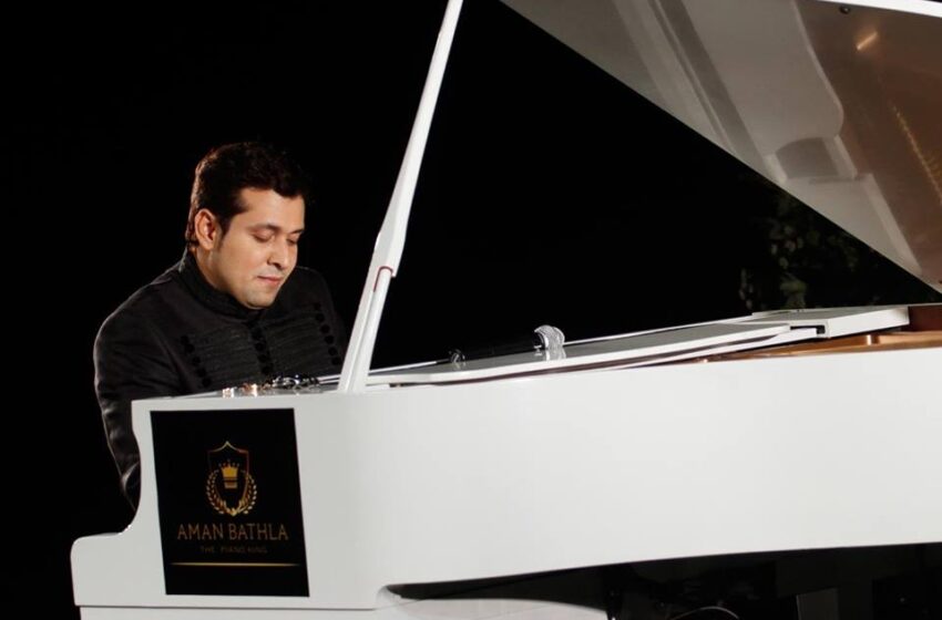  Aman Bathla Sets New Record by Playing 33 Piano Notes in One Second in New Delhi