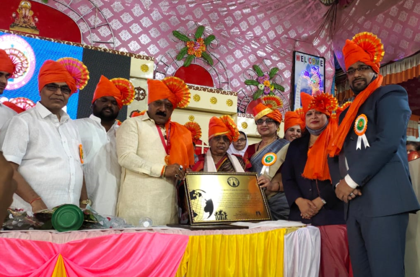  Shri Bhausaheb Andhalkar Honored for Serving Over 5 Lakh People During COVID-19 Pandemic