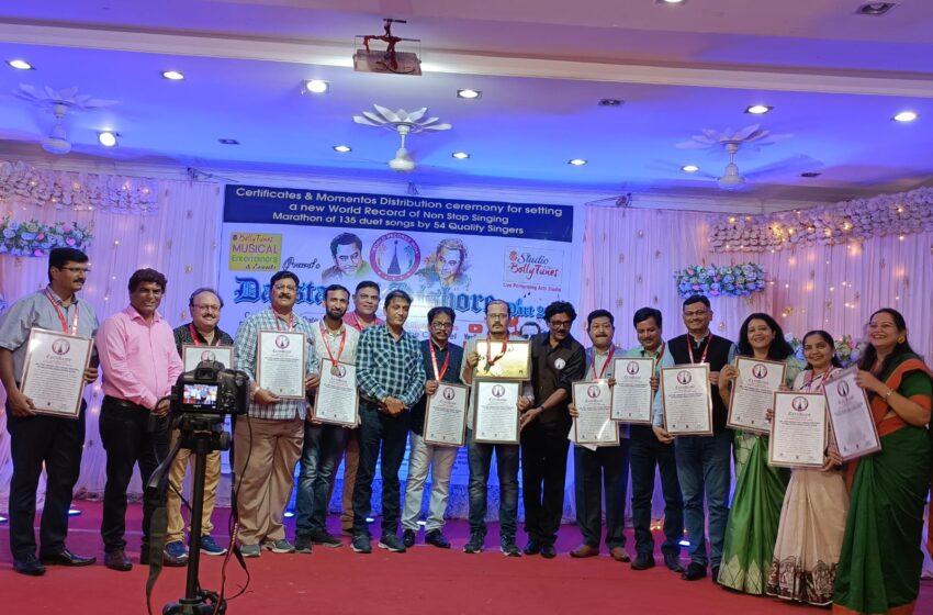  “Non-Stop Karaoke Marathon: 54 Singers Perform 135 Bollywood Kishore Kumar Duets”