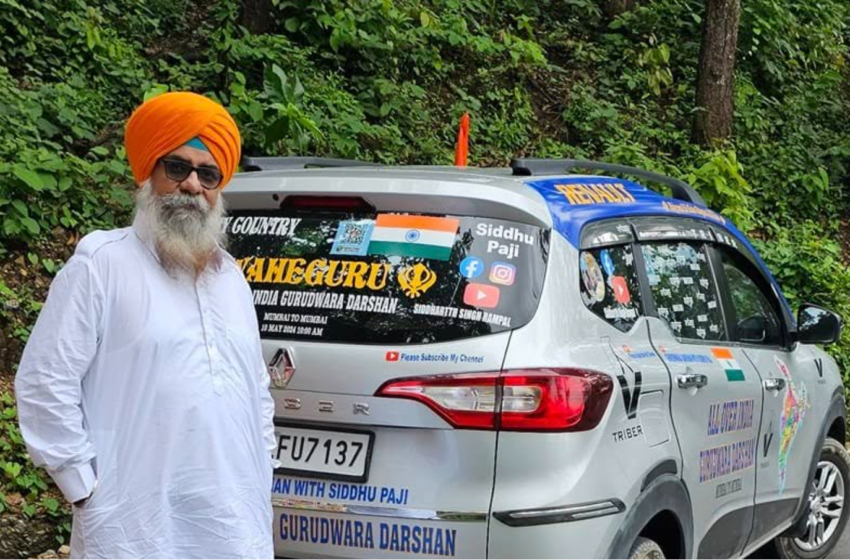  Mumbai Man Sets Record by Visiting 700 Gurudwaras in One Year, Promoting Sikh Heritage