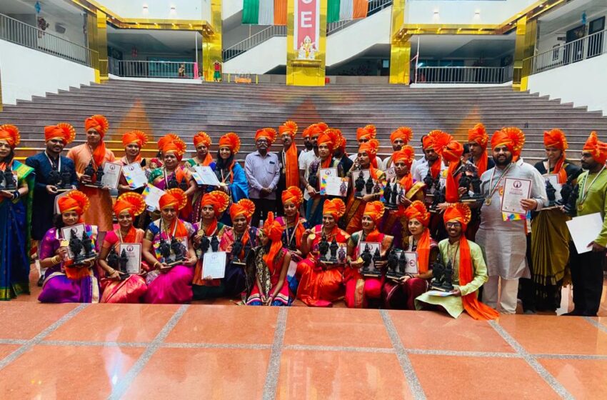  SNBP Group of Institutes Creates Giant 3D Rangoli of Vithoba, Sets New World Record