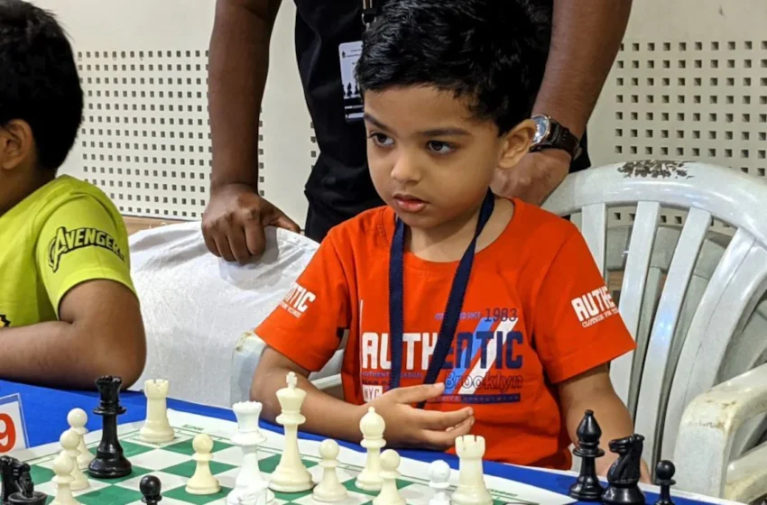  Chess Prodigy Anish Sarkar Becomes Youngest FIDE-Rated Player in History
