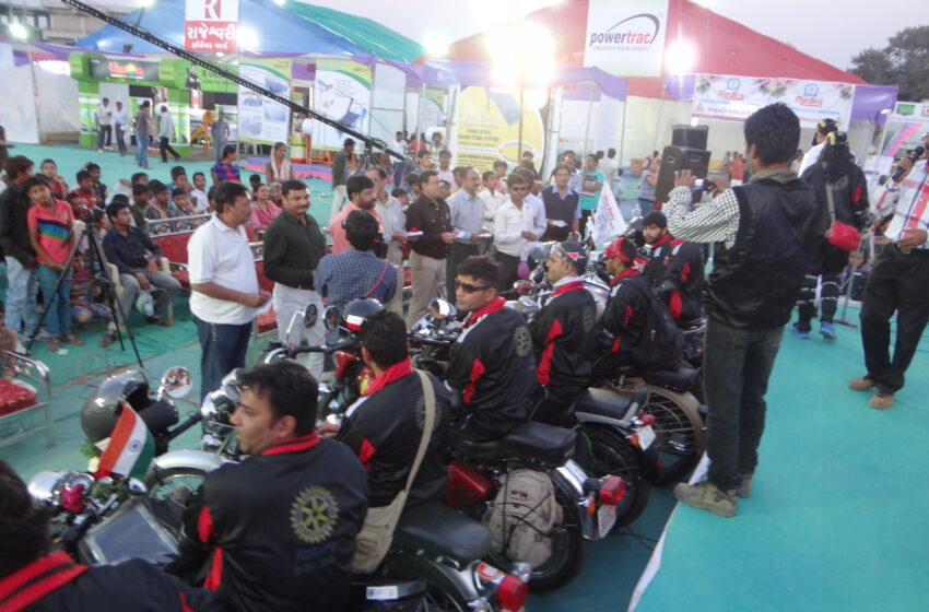  Rotary Club’s Ashwmedha Rally Rides 2,500 km Across Gujarat to End Polio