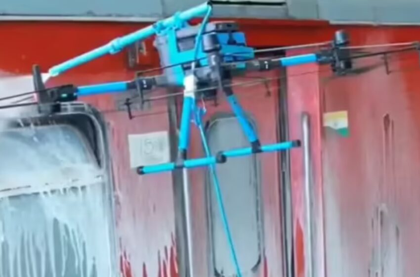  Indian Railways Launches Drone-Powered Cleaning System at Kamakhya Station,Assam