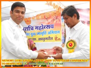 Youngest Spiritual Trainer Excelling in Memory and Mind Management
