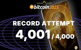  Bitcoin Sets Guinness World Record at Bitcoin 2025 Conference