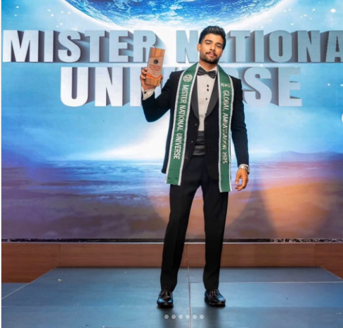  “India’s Gokul Sahu Crowned Mister National Universe Global Ambassador 2025 in Thailand”