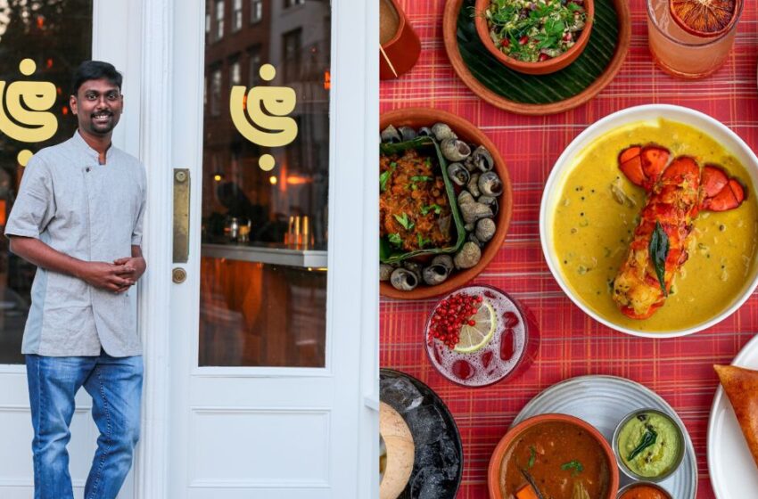  Semma Brings Tamil Flavours to the World Stage with Michelin Star and Bare-Handed Dining