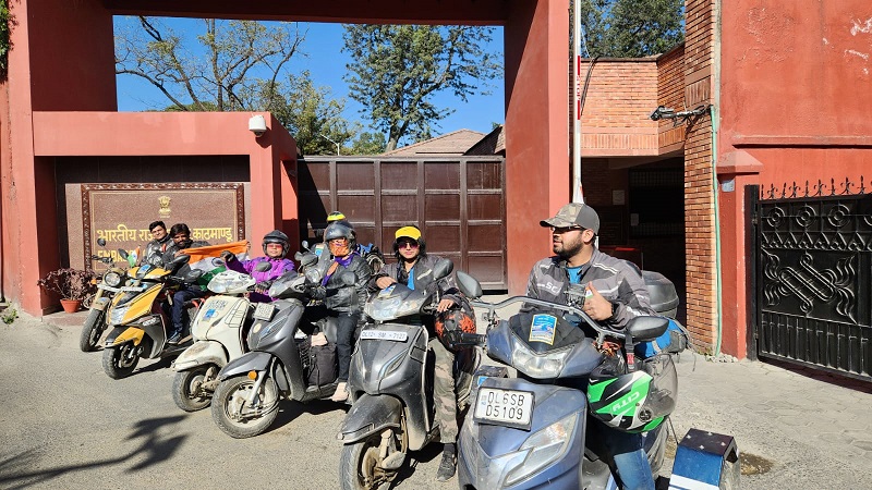  Trailblazing Journey: First Cross-Country Scooter Ride by Specially Abled Riders