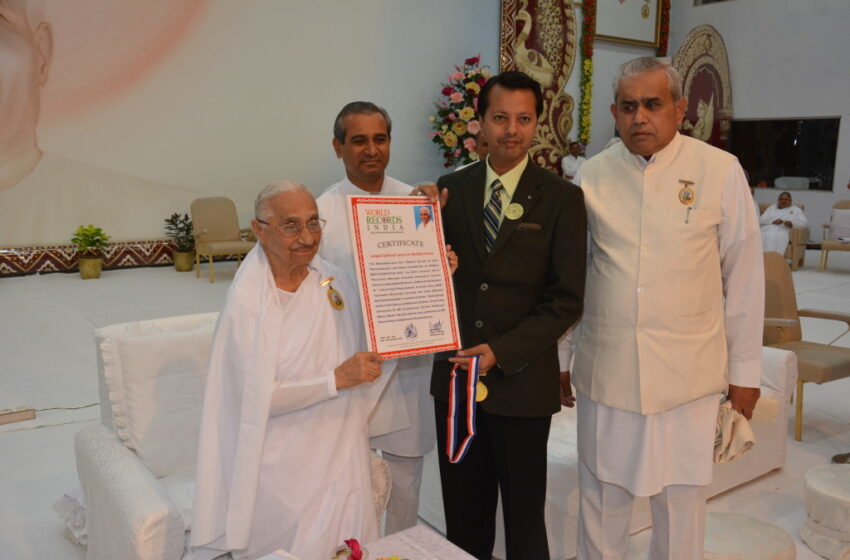  World Brotherhood Day Sets New Record with Over 400,000 Participants Across India and Nepal