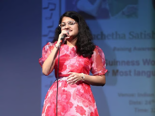  Indian Teen Sets Guinness World Record by Singing in 140 Languages for Climate Awareness